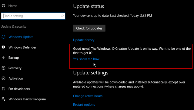 Windows 10 Creators Update Insider Build 15058 na PC Dostępny teraz