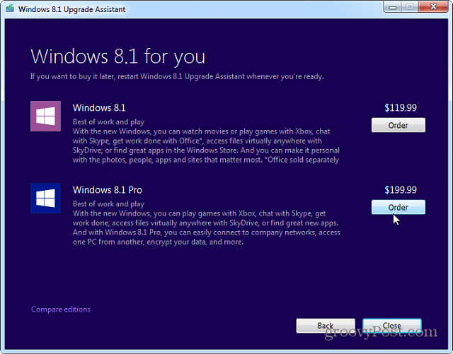 Jak uaktualnić system Windows 7 do systemu Windows 8.1 za pomocą narzędzia Upgrade Assistant