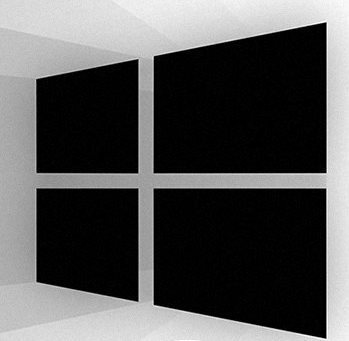 Windows 10 czarny