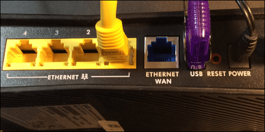 Port USB na routerze