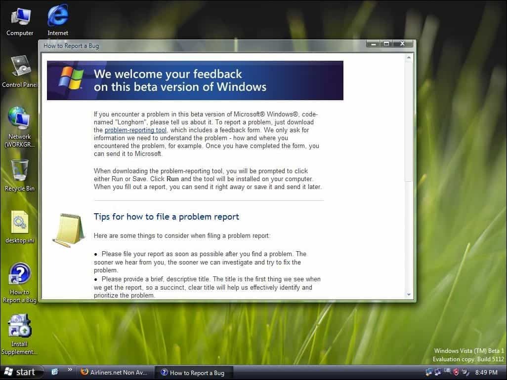 Windows Vista kończy dziś 10 lat