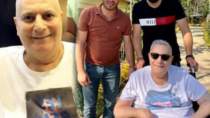 Mehmet Ali Erbil, który rozpoczął terapię komórkami macierzystymi, zeskrobał sobie włosy! Obraz, który przeraża fanów