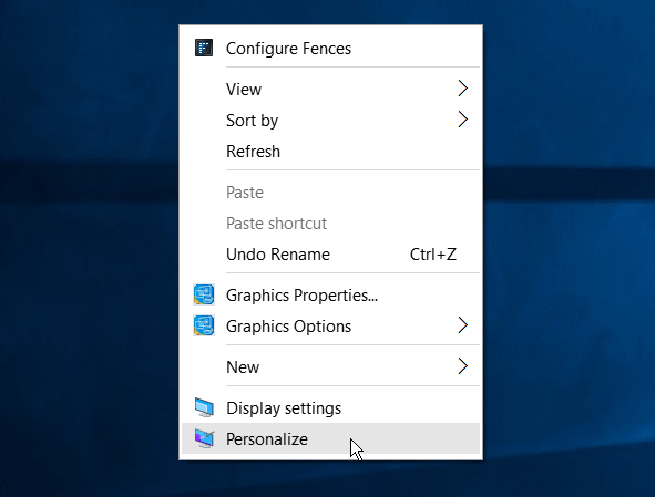 Personalizacja systemu Windows 10