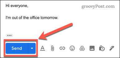 Wysyłanie e-maila z Gmaila