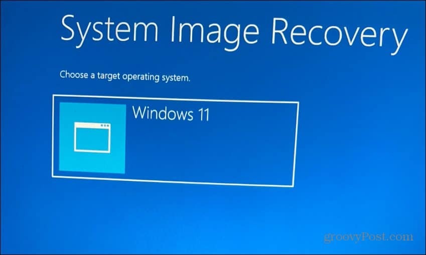Wybierz docelowy system operacyjny Windows 11