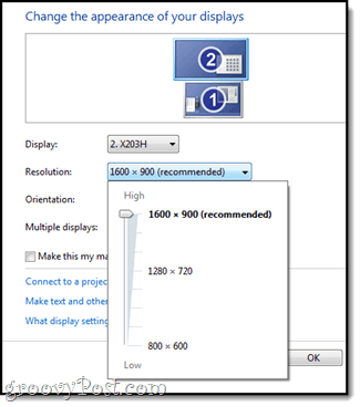 Monitor systemu Windows 16: 9