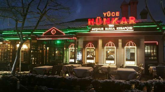 Słynna restauracja Bursa Kebab Supreme Hünkar