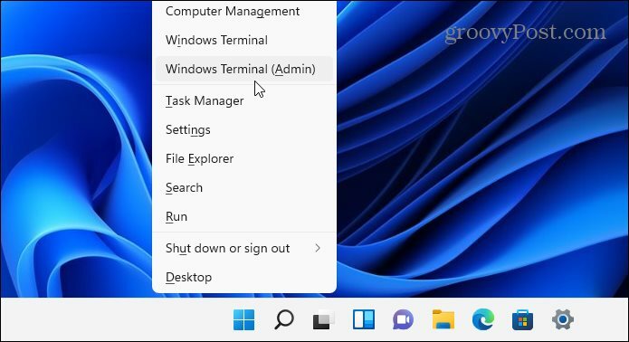 Windows Terminal Admin naprawił ntoskrnl.exe bsod windows 11
