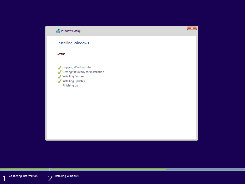 11 Kończenie czystej instalacji systemu Windows 10