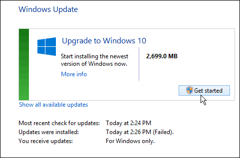 Gotowy na Windows 10