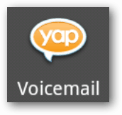Ikona poczty głosowej Yap