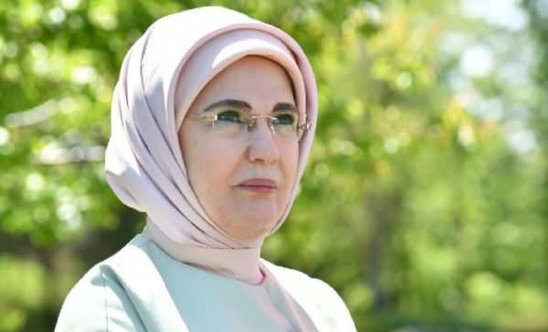 Emine Erdoğan do mieszkańców Zjednoczonych Emiratów Arabskich, którzy wsparli kampanię pomocy humanitarnej „Mosty towarów”…