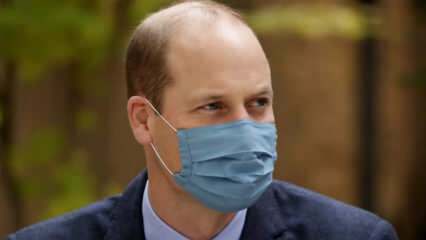 Prince William otrzymuje pierwszą dawkę szczepionki na koronawirusa