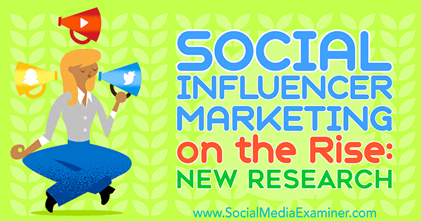 Marketing w mediach społecznościowych zyskuje na popularności: nowe badanie autorstwa Michelle Krasniak w Social Media Examiner.
