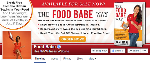 Food Babe na Facebooku