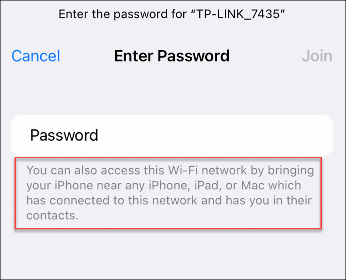 udostępnij hasło do Wi-Fi na iPhonie
