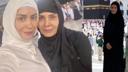 Model Irmak Atuk pojechała do Umrah ze swoją matką Sevim Atuk!