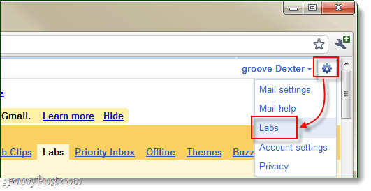 Laboratorium ustawień Gmaila