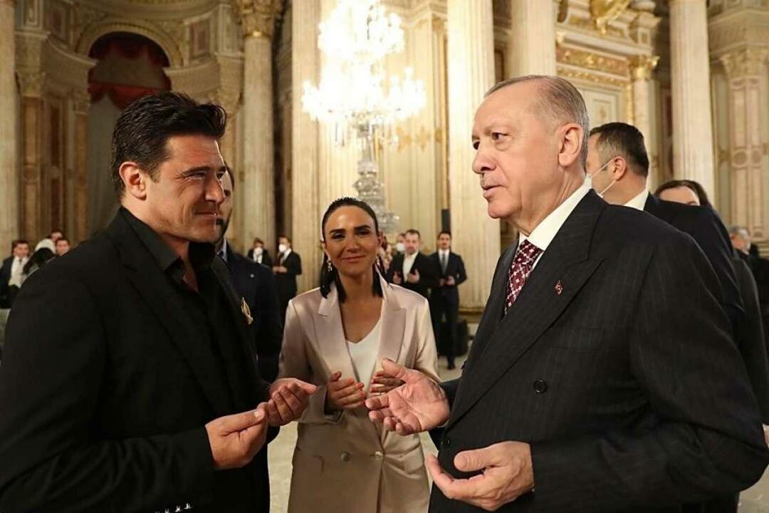 Hakan Ural i prezydent Recep Tayyip Erdogan