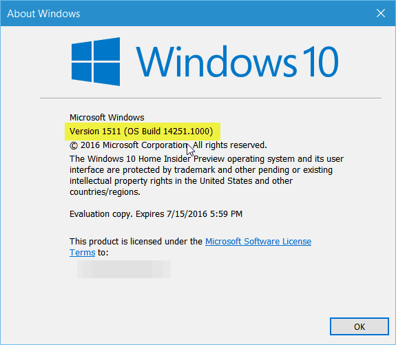 Windows 10 Redstone Preview kompilacja 14251 dostępna dla wtajemniczonych