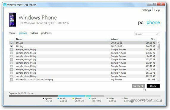 Windows Phone 8 synchronizacja aplikacji Windows Phone z komputerem PC