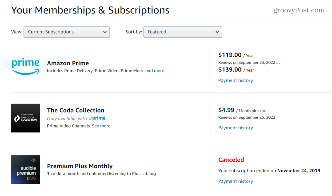 Jak anulować subskrypcje w Amazon Prime Video?