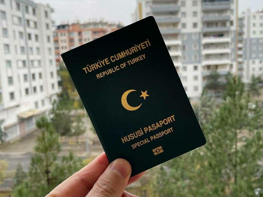 Zielony paszport