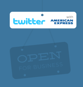 partnerzy twittera z American Express