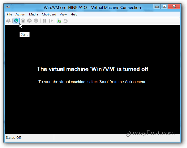 Utwórz maszynę wirtualną za pomocą funkcji Hyper-V w systemie Windows 8