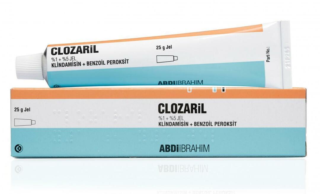 Co to jest żel Clozaril, co robi? Stosowanie żelu Clozaril! Cena żelu Clozaril 2023