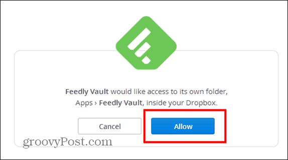Skarbiec Feedly beta Dropbox pozwala db