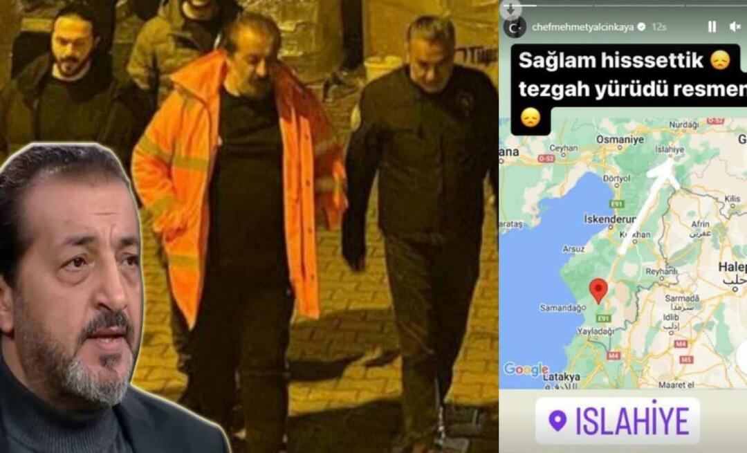 Mehmet Yalçınkaya został złapany podczas trzęsienia ziemi w Gaziantep! Opisał przerażające chwile: „Czuliśmy się solidnie”