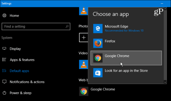 Domyślne aplikacje systemu Windows 10