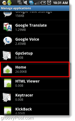 Zarządzaj ustawieniami domowego interfejsu Androida