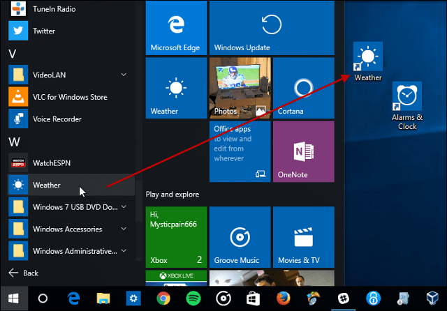 Wskazówka dla systemu Windows 10: Utwórz skróty pulpitu dla aplikacji Universal