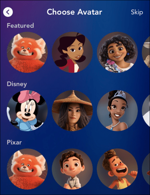 Awatar Disneya aktualizuje kontrolę rodzicielską w Disney Plus