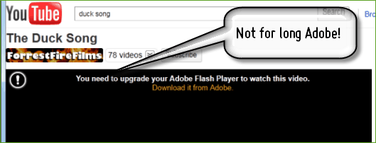 Oglądaj YouTube bez instalowania programu Adobe Flash Player