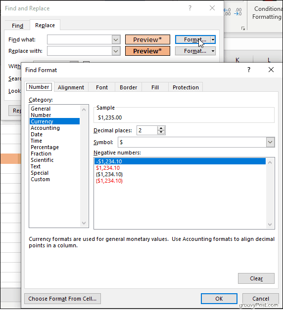 Kliknij opcję Formatuj w programie Excel
