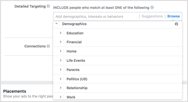 Reklama na Facebooku kierowana na dane demograficzne