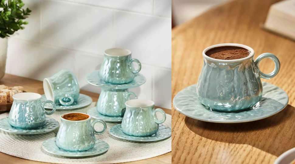 12-częściowy zestaw filiżanek do kawy Emsan Teşvikiye