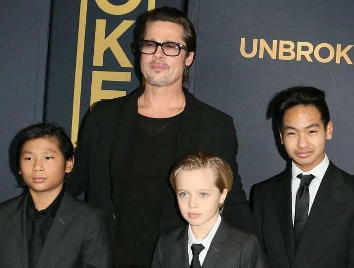 Brad Pitt i jego dzieci
