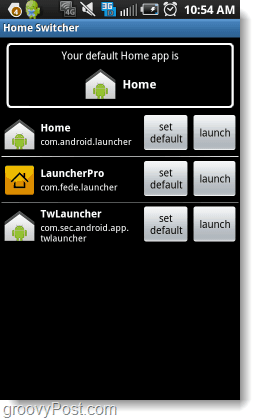 aplikacja do przełączania domu na Androida