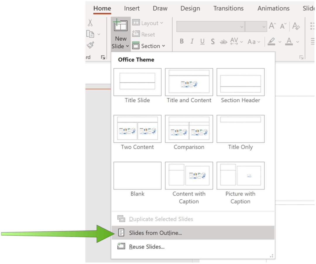  Przekonwertuj dokument Word na PowerPoint Presentation PowerPoint 