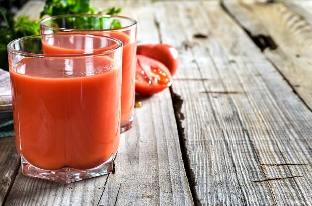 przepis na sok pomidorowy