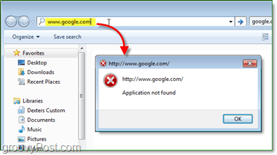 nie można teraz otworzyć niczego w Internet Explorerze z Windows 7