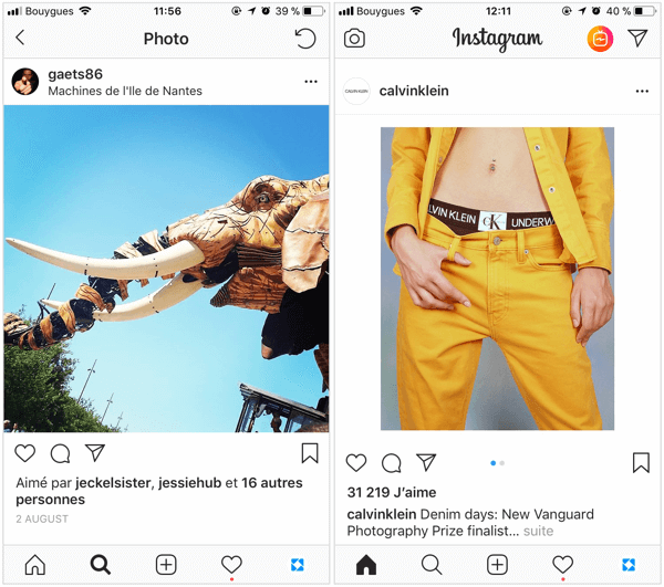 Kwadratowy post na Instagramie musi mieć rozmiar 1080 x 1080 pikseli, aby uzyskać najlepszą jakość w kanale, a podłużne posty na Instagramie są najlepsze w rozdzielczości 1080 x 1350 pikseli. 