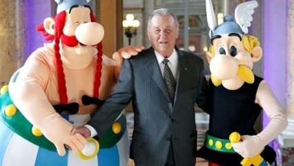 Albert Uderzo, rysownik bohatera kreskówek Asterix, został znaleziony martwy w swoim domu!