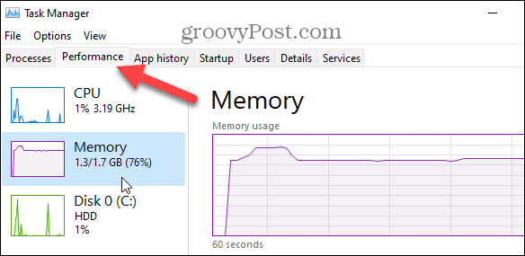 Znajdź dostępne gniazda pamięci w systemie Windows 11