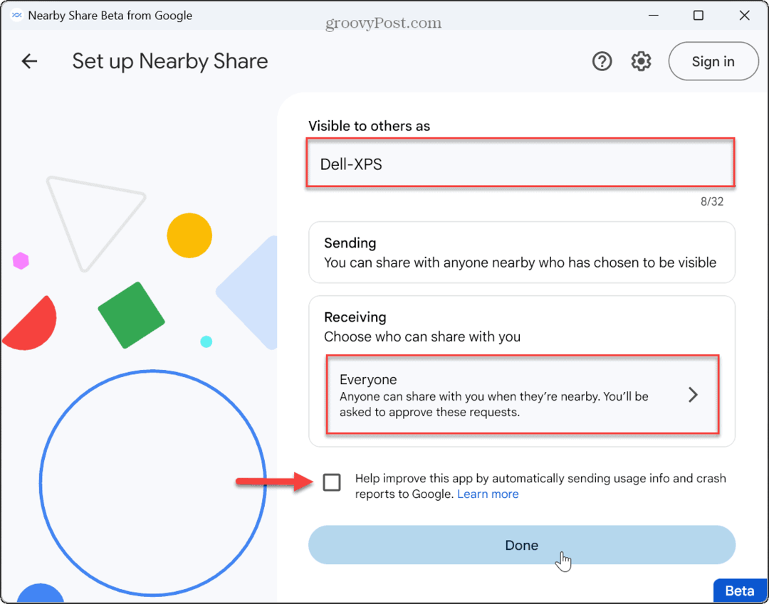 Jak korzystać z Google Nearby Share w systemie Windows 11