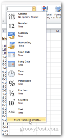Odśwież formatowanie liczb w programie Excel 2010